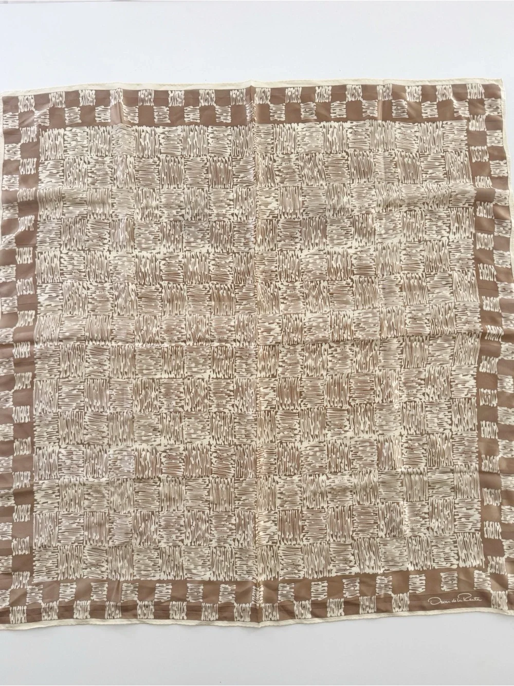 Vintage Oscar De La Renta Scarf